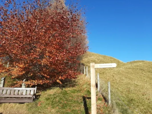 Newtonmore signpost