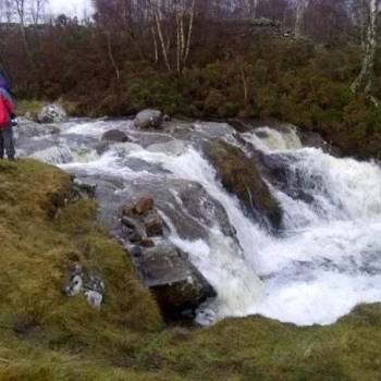 Allt Laraidh waterfall Allt Laraidh waterfall