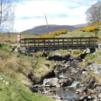 Bridge over the Allt Laraidh Bridge over the Allt Laraidh